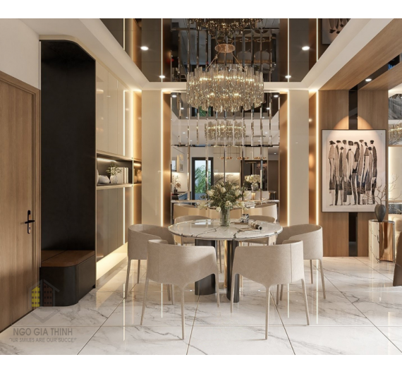 Thiết kế nội thất phong cách Luxury