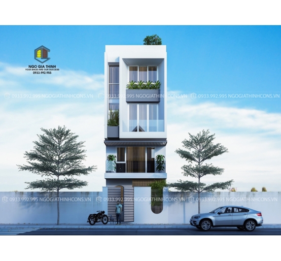 Thi công xây nhà phố Nam Long Quận 7