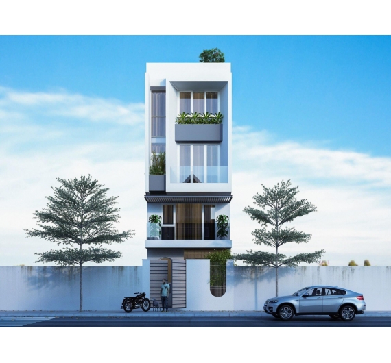 Xây nhà trọn gói Nam Long| Nhà Phố chị An Quận 7